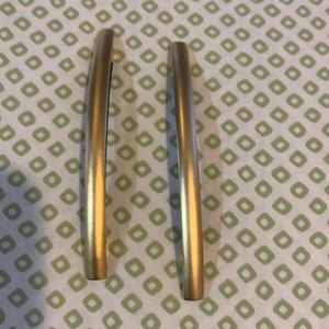 High end hair clips, never worn